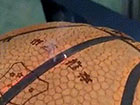 uv laser marking machine, uv laser marking on basketball, uv laser marking