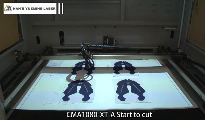 CMA1080 XT A Projector positioning laser cutting machine series