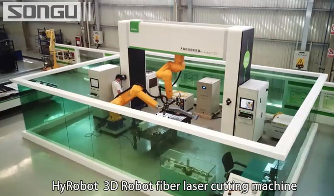 HyRobot C20 3D Robot Fiber Laser Cutting Machine