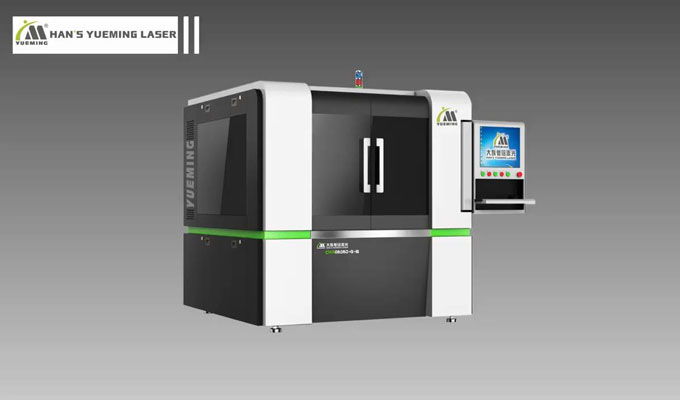 High precision fiber laser cutting machine for metal phone case, electronic components cutting