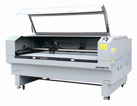 CMA1610-VT camera positioning two heads cutting machine