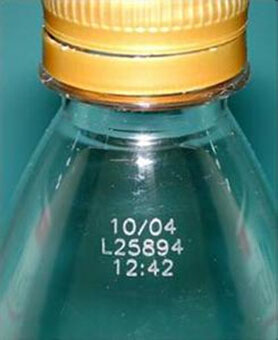 water bottle marking machine
