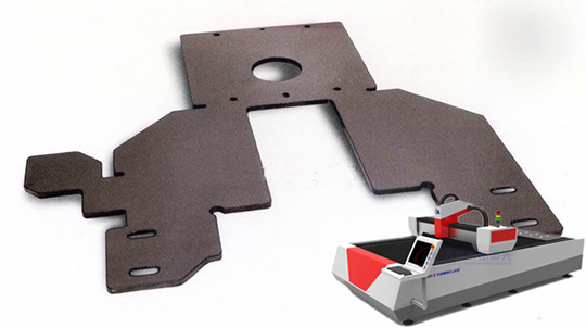 fiber laser cutting sample