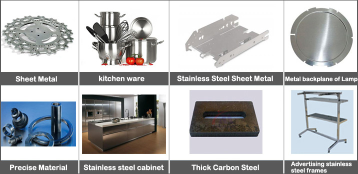 fiber laser cutting sample