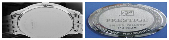 watch laser marking sample