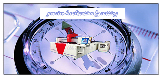 precise localization and cutting