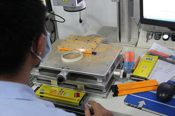 laser marking stationery 