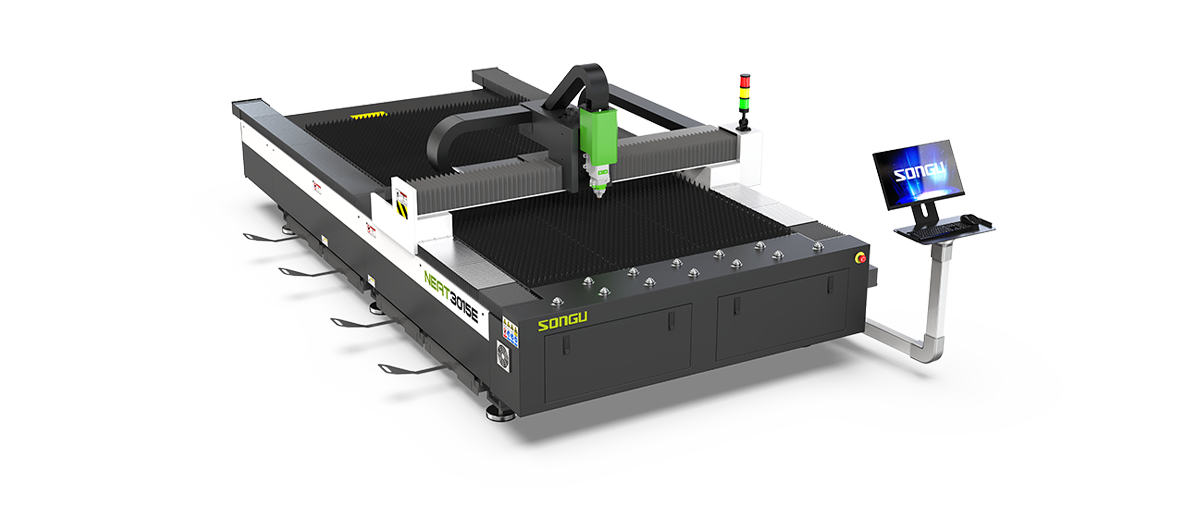 Medium  Power Single Table Fiber Laser Cutter Series