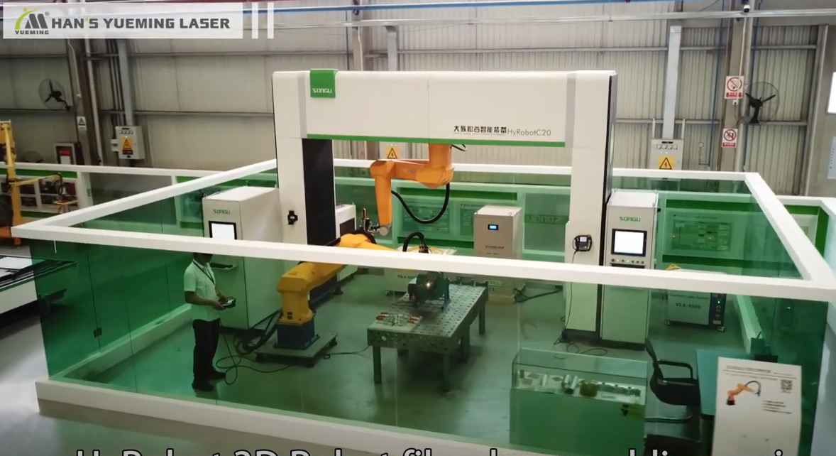 HyRobotW20 3D Robot Fiber Laser Welding Machine