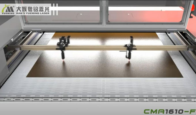 E Type Auto Feed Double- head Laser Cutting Machine CMA1610-FET-D
