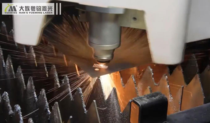 High speed Stainless steel metal sheet laser cutting