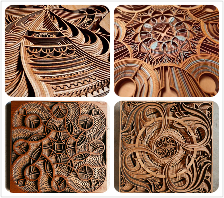 wood laser cutting